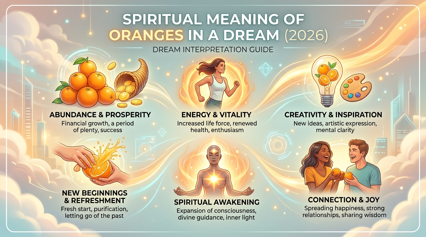 Spiritual Meaning of Oranges in a Dream (2026)