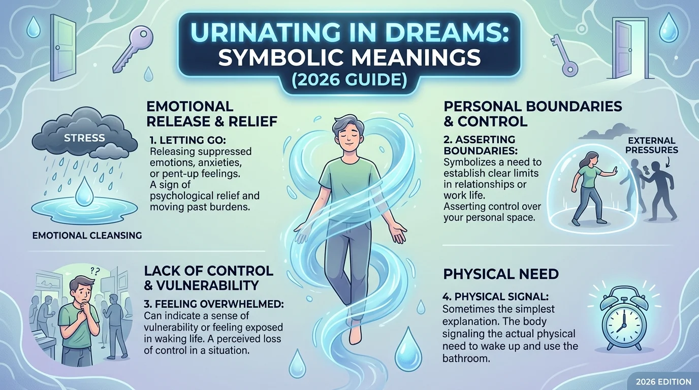 Urinating in Dream Meaning (2026)