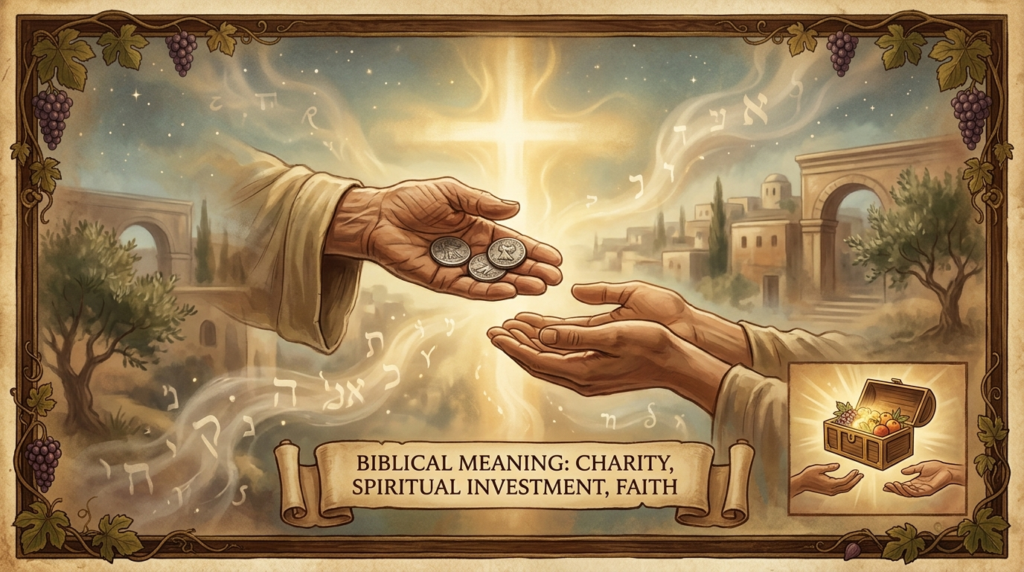 🧠 What Does the Biblical Meaning of Giving Someone Money in a Dream Mean?