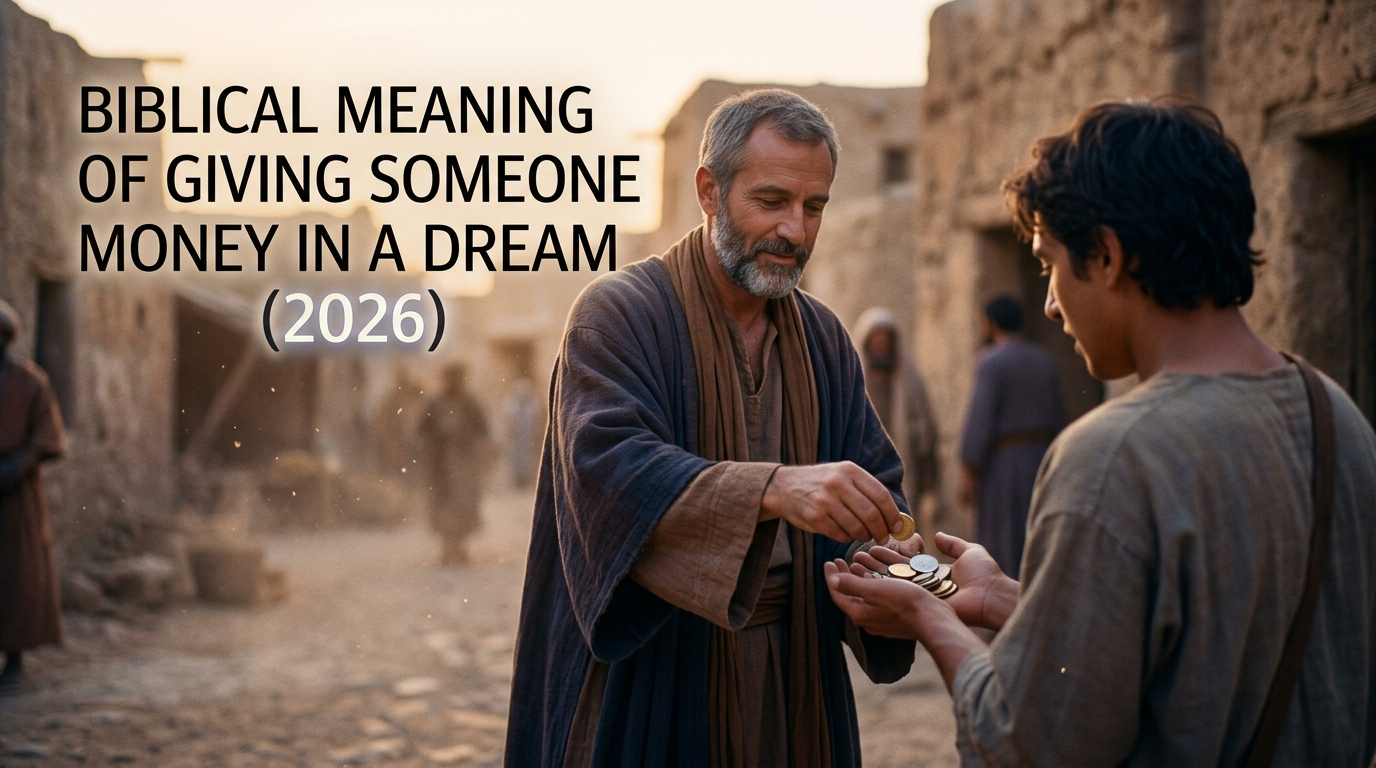 Biblical Meaning of Giving Someone Money in a Dream (2026)